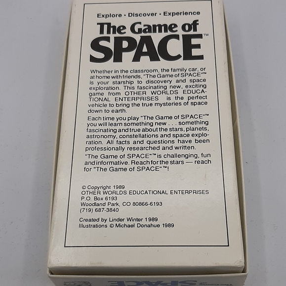 The Game of SPACE Explore Discover Experience Educational Game 2 to 6 Players - Picture 2 of 7